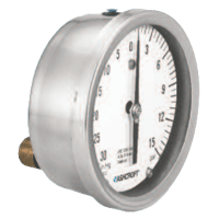 Ashcroft Stainless Steel Gauge, 1009 4.5" & 6"